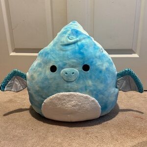 20 inch Squishmallows Blue Dragon Stuffed Animal